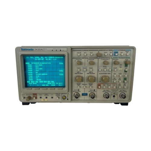 Tektronix 2430a channel - tektronix, 2