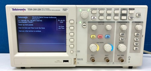 Tektronix tds2012b two - tds2012b, channel
