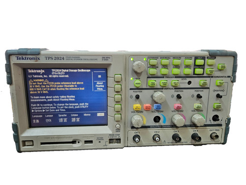 Tektronix tps2024 four - tektronix,