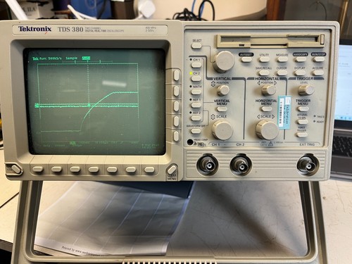 Tektronix tds380 dual - tektronix,