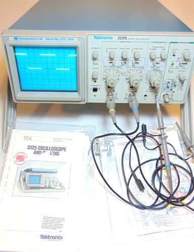 Tektronix 2225 50mhz - 50mhz, dual